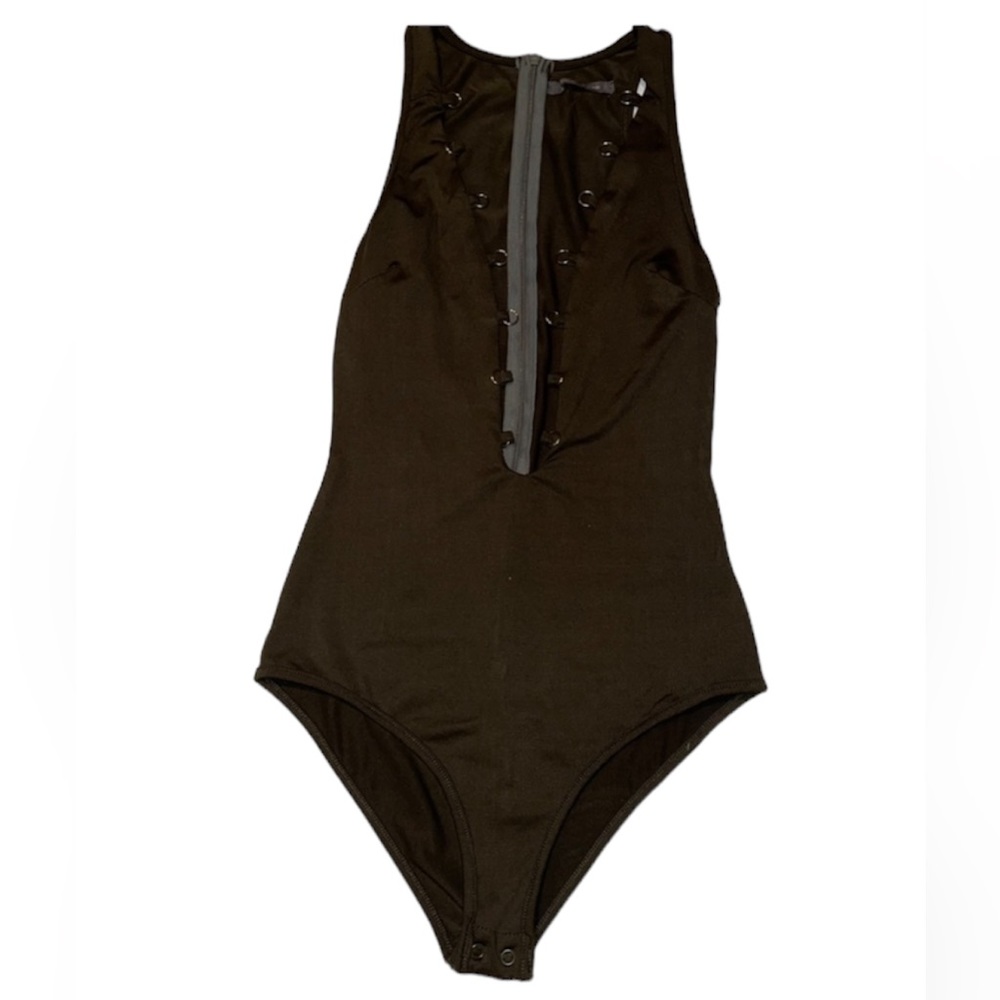 Women’s Carmar Dark Green Bodysuit One Piece XS